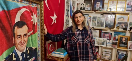 Türkiyə Azərbaycan Qardaşlıq İctimai Birliyi nümayəndələri Şəhid General Polad Həşimovun  ailəsini ziyarət etdi