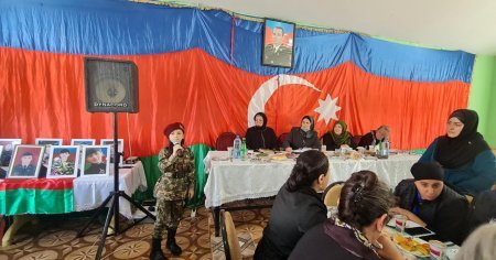 Türkiyə Azərbaycan Qardaşlıq İctimai Birliyi və nümayəndələri  bugun Binəqədidə yerləşən xeyir şər evində Şəhid Vahid Abbasovun anım mərasımində iştirak etdi.