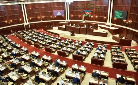 Gələn ilin dövlət büdcəsi layihəsi Milli Məclisə daxil oldu