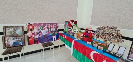 Saray qəsəbəsində Şəhid ailəsi ziyarət edildi