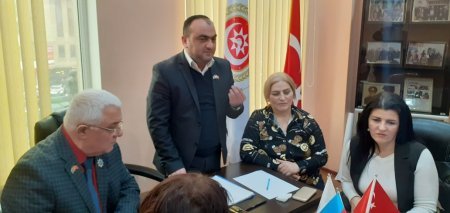 Türkiyə Azərbaycan Qardaşlıq İctimai Birliyinin Bakı şəhər təmsilçiləri ilə  görüşü keçirilib