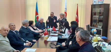 Türkiyə Azərbaycan Qardaşlıq İctimai Birliyinin Bakı şəhər təmsilçiləri ilə  görüşü keçirilib