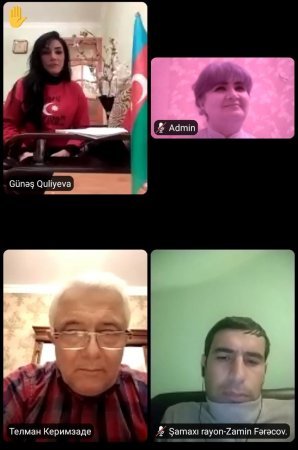 Türkiyə Azərbaycan Qardaşlıq İctimai Birliyinin zoom proqramı vasitəsi ilə ilk iclası keçirilib.