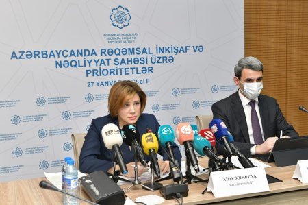 Azərbaycanda rəqəmsal inkişaf və nəqliyyat sahəsi üzrə prioritetlərə dair seminar keçirilib