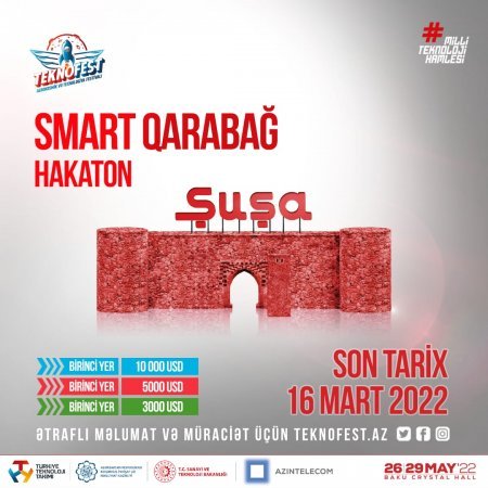 “Smart Qarabağ” Hakatonu keçiriləcək